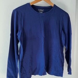 LL Bean long sleeve shirt, size M